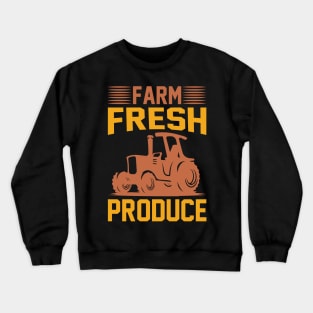 Farm Fresh Produce T Shirt For Women Men Crewneck Sweatshirt